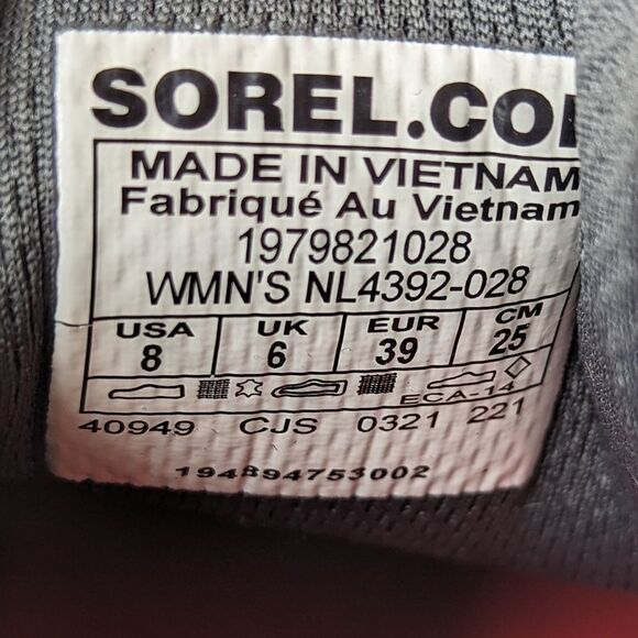 SOREL Kinetic RNEGD Mesh Strap Glow Sneaker | Women’s 8 Athletic - Picture 11 of 13